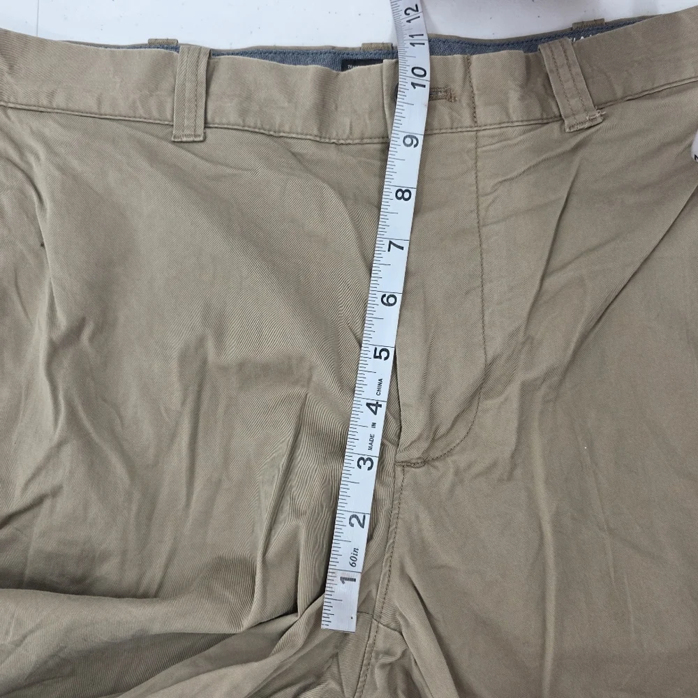 J CREW Mens 34x9 Stretch Shorts Beige Flat Front C8937 Re-Imagined By J.‎ CREW.